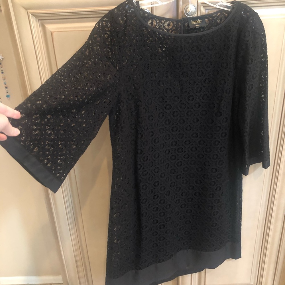 Laundry Dress with Three Quarter Length Sleeves